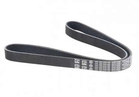 Оригинальный ремень привода генератора 6PK1026 VAG 04L260849AB