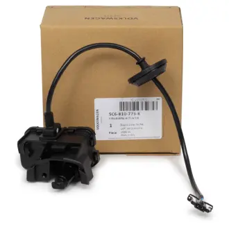 Моторчик привода открытия лючка бензобака VAG 5C6810773K