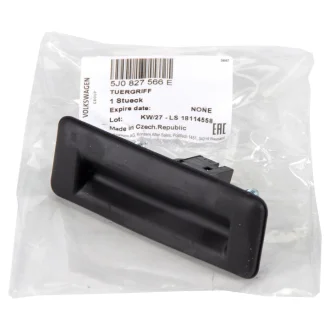 Ручка (кнопка) крышки багажника с микровыключателем VAG 5J0827566E