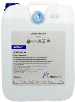 Жидкость для нейтрализации отработанных газов Adblue (10л) VAG G052910M4
