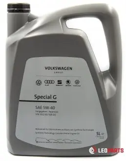 Масло моторное Special G 5W-40 (502.00/505.00) 5L VAG Gs55502m4
