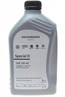 Масло моторное Special D 5W-40 (505.00/505.01), 1л VAG GS55505M2