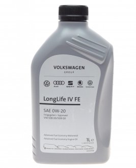 Масло моторное LongLife IV FE 0W-20 (1 л) VAG GS60577M2 (фото 1)