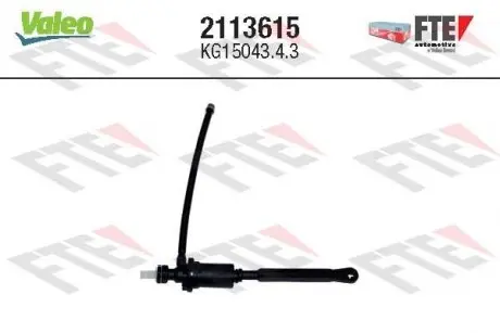 Циліндр зчеплення головний NISSAN-OPEL-RENAULT Valeo 2113615