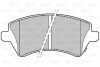 Гальмівні колодки дискові TOYOTA Corolla "1,4-2,0 "F "01-07 Valeo 301679 (фото 1)