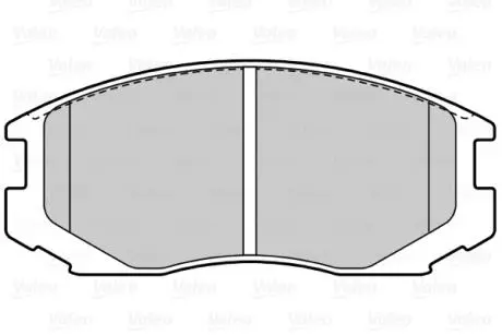 Гальмівні колодки First DAIHATSU Sirion/Terios/YRV "F "97>> Valeo ="302212"