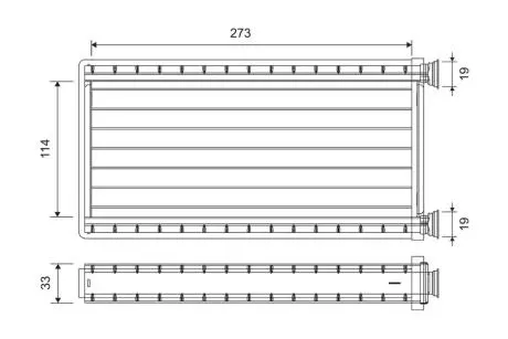 Радіатор пічки LANDROVER RangeRoverSport "05-13 Valeo 811556