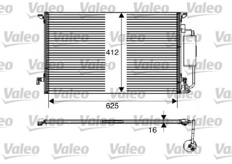 Радиатор кондиционера Valeo 817712 (фото 1)