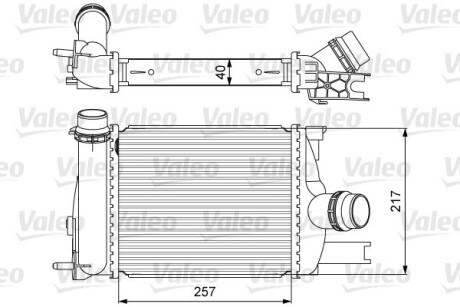 Інтеркулер Valeo 818622 (фото 1)