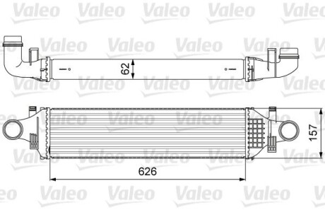 Интеркулер Valeo 818624