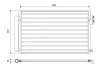 Радіатор кондиціонера FIAT 500L/TIPO 0.9-1.4 12- Valeo 822641 (51887906, 52102802) (фото 1)
