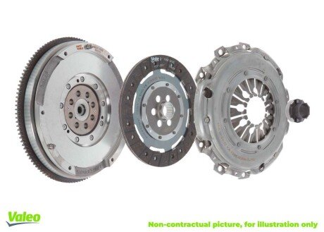 Демпфер + комплект зчеплення BMW 3 (E90) 318i/320i/si N45/N46, 04-06 Valeo 837110