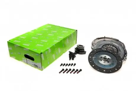 Комплект сцепления полный (корзина, диск, маховик, выжимной, болты) Valeo 837305