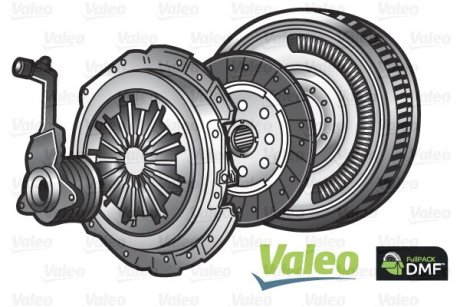 Демпфер + комплект зчеплення Opel Astra 1.7 CDTI 04-15 (+вижимний) Valeo 837436