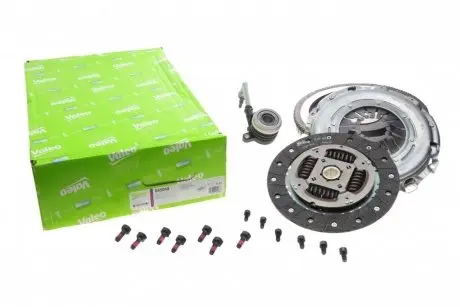 Комплект сцепления + маховик + гидравлический выжимной Valeo 845048