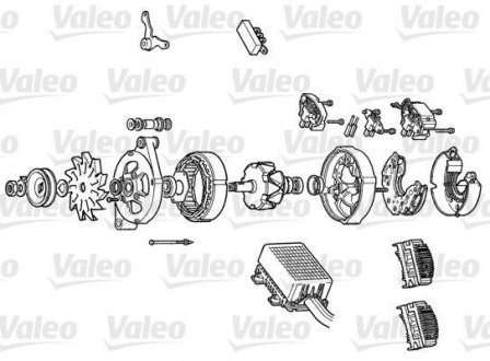 Генератор Valeo A14N135