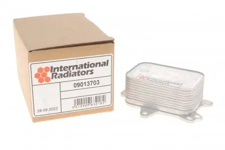 Масляный теплообменник Citroen Berlingo/Peugeot Partner 1.6 HDi 11- Van Wezel 09013703