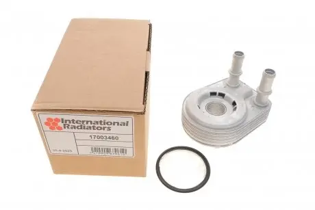 Масляный теплообменник Fiat Doblo 1.9D 01- Van Wezel 17003460