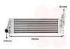 Інтеркулер RENAULT MEGANE2/SCENIC TD MT 02- Van Wezel 43004316 (8200115540, 8200700172) (фото 1)