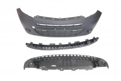 Бампер передний Renault Kangoo 08- Van Wezel 4312570