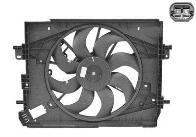 Вентилятор радиатора DACIА/ RENAULT Van Wezel 4373746 (фото 1)