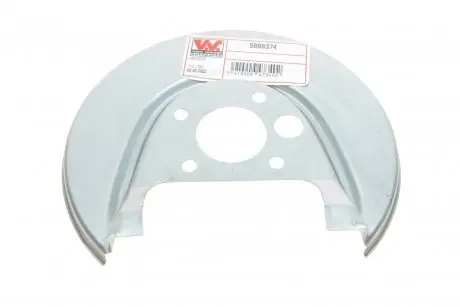Защита диска тормозного (заднего) (R) Van Wezel 5888374