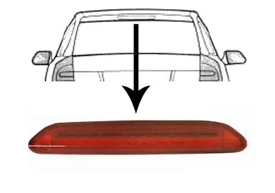 Додатковий стоп-сигнал SKODA OCTAVIA 04 > 08 Van Wezel 7622929