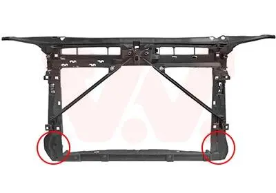 Панель передня SKODA OCTAVIA 12 > 20 Van Wezel 7624678