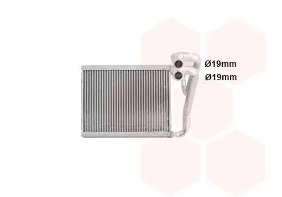 Радіатор обігрівача HYUNDAI TUCSON/ KIA SPORTAGE (2016) Van Wezel 82016705