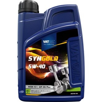 Масло моторное SynGold 5W-40 (1л) VATOIL 50010 (фото 1)