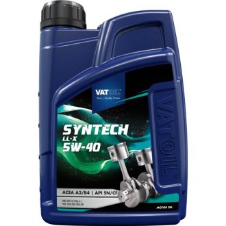 Моторна олива SynTech LL-X 5W-40 (1л) VATOIL 50034