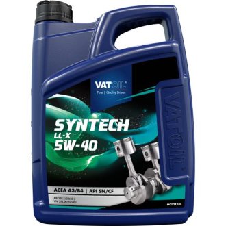 Моторное масло SynTech LL-X 5W-40 (5л) VATOIL 50036