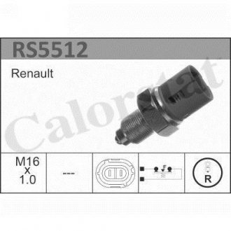 Renault выключатель света заднего хода 21,25,trafic Calorstat by Vernet RS5512 (фото 1)