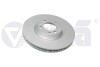 Brake disc; front left VIKA 66151729701 (фото 1)