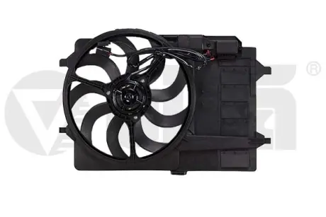 Вентилятор радиатора в сборе MINI R50, R53 (01-06) VIKA 91014401