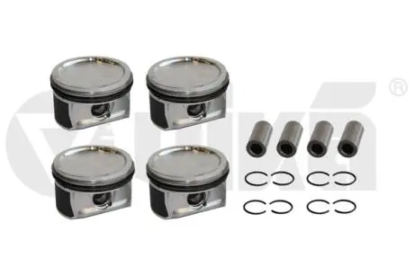 Поршень к-кт 4шт з аксесаурами VIKA K11778901