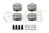 Piston complete; 2.0T; coarse pin; black pin; wave ring; 1 set VIKA K11786401 (фото 1)