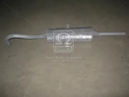 Глушитель ваз 2101-2107 с минеральным наполнителем закатной (украина) Вироока г.Львов 2106-1201005