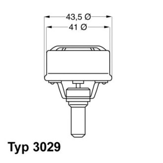 Термостат renault volvo WAHLER 302989