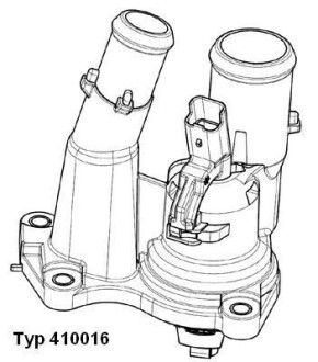 Термостат ford WAHLER 410016.98D