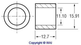 Втулка стартера WAI 62-1408