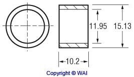 Втулка стартера WAI 62-2402