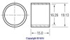 Втулка стартера WAI 62-6600 (фото 2)