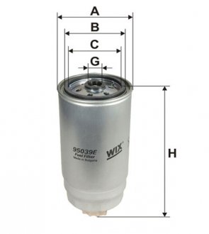 Фильтр топливный WIX FILTERS 95039E (фото 1)