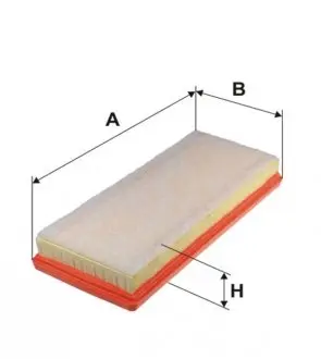 Фільтр повітряний wix WIX FILTERS WA9632