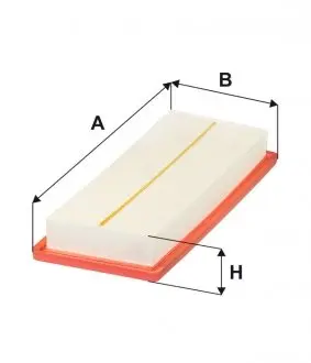 Фільтр повітря, psa 1.6 06- WIX FILTERS WA9689
