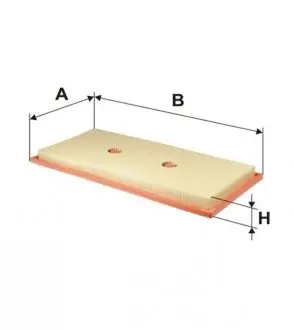 Фильтр воздушный WIX FILTERS WA9784