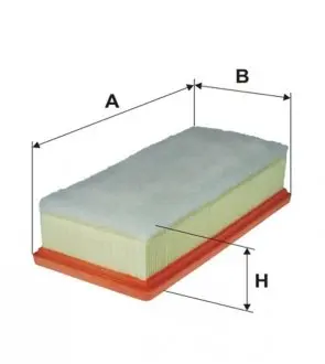 Фильтр воздушный citroen c1 ii, peugeot 108 WIX FILTERS WA9795