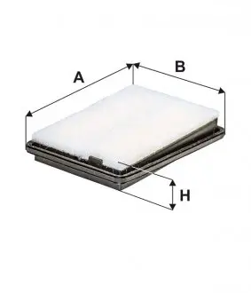 Фильтр воздушный renault kadjar 1.5-1.6 dci 15- filters) WIX FILTERS WA9847