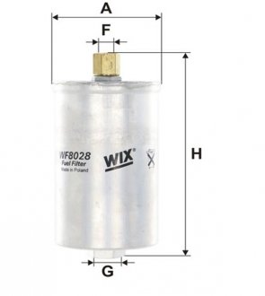 Фільтр паливний WIX FILTERS WF8028 (фото 1)